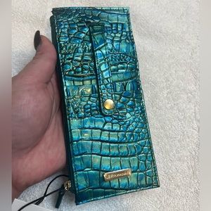 NWT Brahmin Peacock CC Wallet
